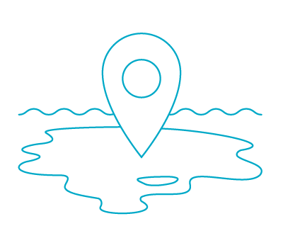 Location of the spill