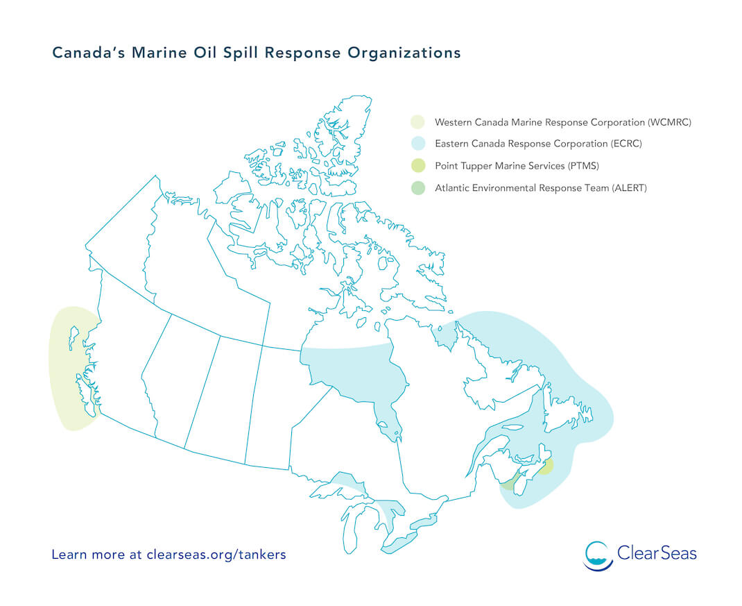 Canada's marine oil spill response organizations